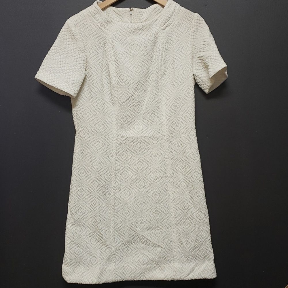 VTG 60s Polyester/Dacron Fitted Jackie-O Dress 10